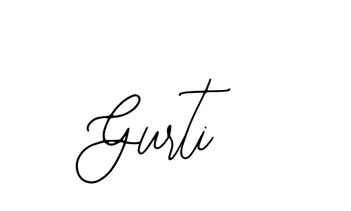 Use a signature maker to create a handwritten signature online. With this signature software, you can design (Bearetta-2O07w) your own signature for name Gurti. Gurti signature style 12 images and pictures png