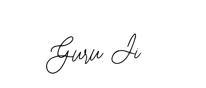 You can use this online signature creator to create a handwritten signature for the name Guru Ji. This is the best online autograph maker. Guru Ji signature style 12 images and pictures png