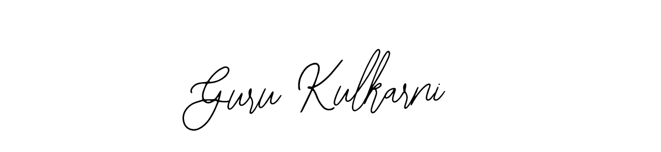 Bearetta-2O07w is a professional signature style that is perfect for those who want to add a touch of class to their signature. It is also a great choice for those who want to make their signature more unique. Get Guru Kulkarni name to fancy signature for free. Guru Kulkarni signature style 12 images and pictures png