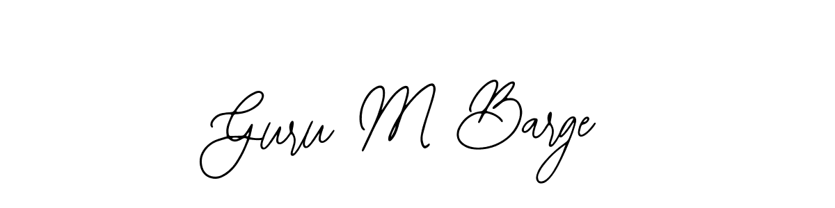 Once you've used our free online signature maker to create your best signature Bearetta-2O07w style, it's time to enjoy all of the benefits that Guru M Barge name signing documents. Guru M Barge signature style 12 images and pictures png