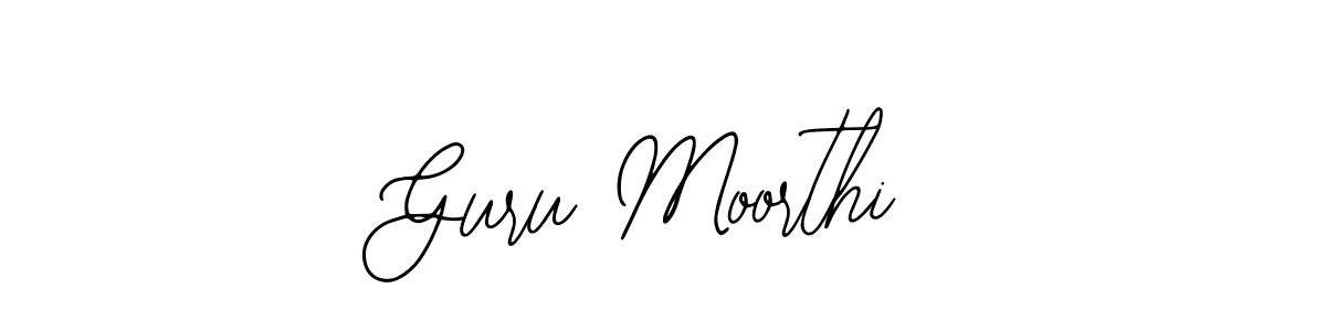 Design your own signature with our free online signature maker. With this signature software, you can create a handwritten (Bearetta-2O07w) signature for name Guru Moorthi. Guru Moorthi signature style 12 images and pictures png