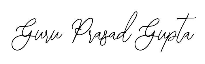 You should practise on your own different ways (Bearetta-2O07w) to write your name (Guru Prasad Gupta) in signature. Don't let someone else do it for you. Guru Prasad Gupta signature style 12 images and pictures png