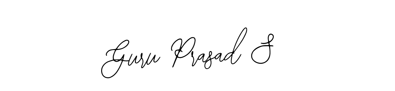 if you are searching for the best signature style for your name Guru Prasad S. so please give up your signature search. here we have designed multiple signature styles  using Bearetta-2O07w. Guru Prasad S signature style 12 images and pictures png