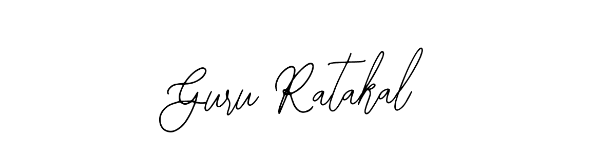 Bearetta-2O07w is a professional signature style that is perfect for those who want to add a touch of class to their signature. It is also a great choice for those who want to make their signature more unique. Get Guru Ratakal name to fancy signature for free. Guru Ratakal signature style 12 images and pictures png