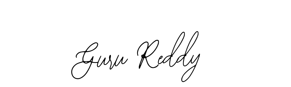 Make a beautiful signature design for name Guru Reddy. With this signature (Bearetta-2O07w) style, you can create a handwritten signature for free. Guru Reddy signature style 12 images and pictures png