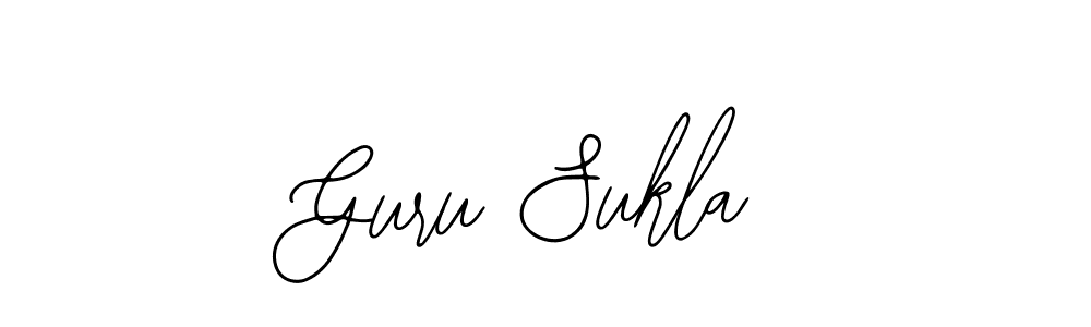 Guru Sukla stylish signature style. Best Handwritten Sign (Bearetta-2O07w) for my name. Handwritten Signature Collection Ideas for my name Guru Sukla. Guru Sukla signature style 12 images and pictures png