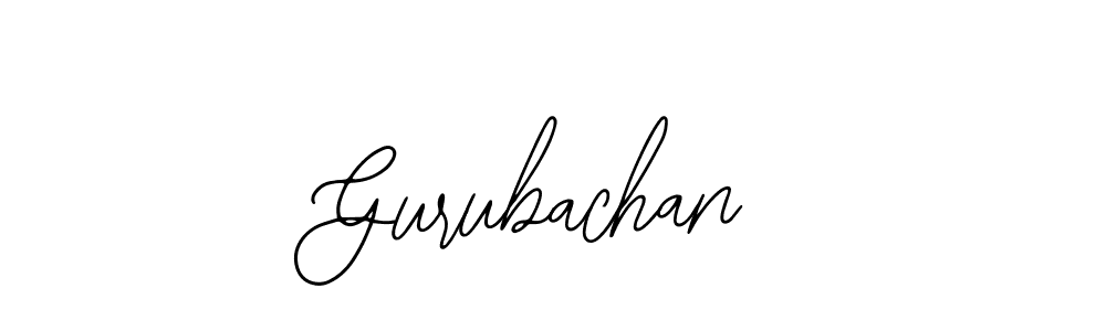 Bearetta-2O07w is a professional signature style that is perfect for those who want to add a touch of class to their signature. It is also a great choice for those who want to make their signature more unique. Get Gurubachan name to fancy signature for free. Gurubachan signature style 12 images and pictures png