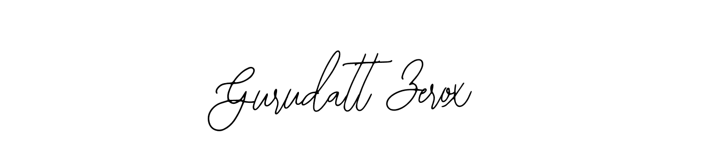 Also we have Gurudatt Zerox name is the best signature style. Create professional handwritten signature collection using Bearetta-2O07w autograph style. Gurudatt Zerox signature style 12 images and pictures png