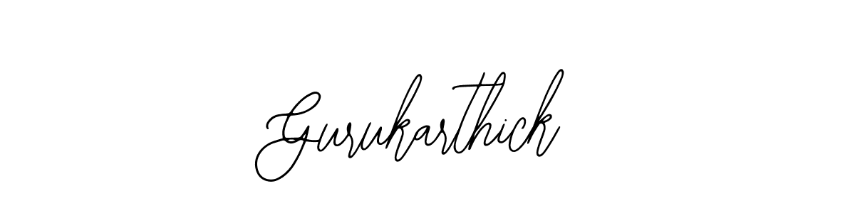 Similarly Bearetta-2O07w is the best handwritten signature design. Signature creator online .You can use it as an online autograph creator for name Gurukarthick. Gurukarthick signature style 12 images and pictures png