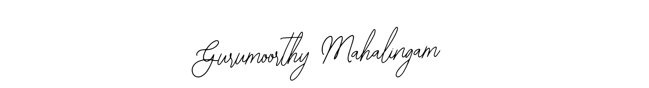 Use a signature maker to create a handwritten signature online. With this signature software, you can design (Bearetta-2O07w) your own signature for name Gurumoorthy Mahalingam. Gurumoorthy Mahalingam signature style 12 images and pictures png
