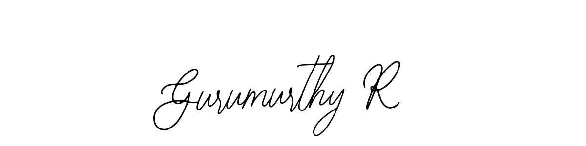 Create a beautiful signature design for name Gurumurthy R. With this signature (Bearetta-2O07w) fonts, you can make a handwritten signature for free. Gurumurthy R signature style 12 images and pictures png