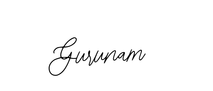 if you are searching for the best signature style for your name Gurunam. so please give up your signature search. here we have designed multiple signature styles  using Bearetta-2O07w. Gurunam signature style 12 images and pictures png