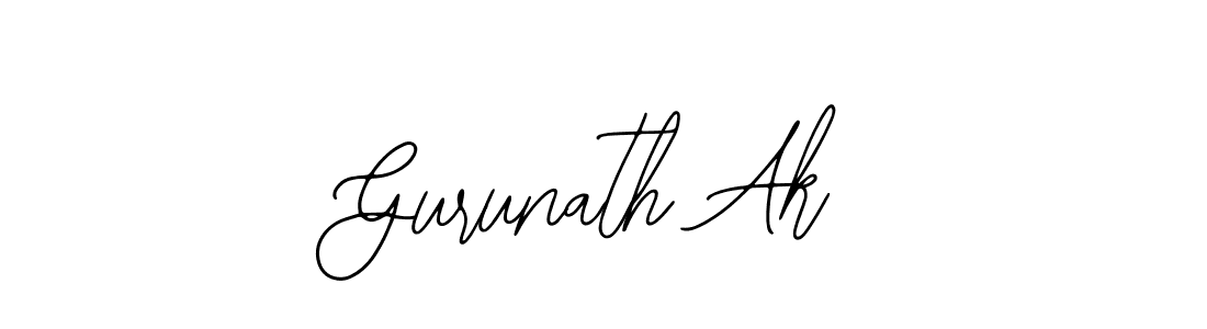 It looks lik you need a new signature style for name Gurunath Ak. Design unique handwritten (Bearetta-2O07w) signature with our free signature maker in just a few clicks. Gurunath Ak signature style 12 images and pictures png