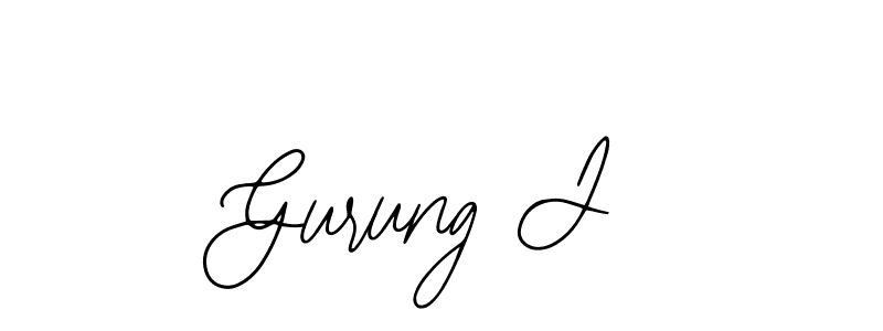 Gurung J stylish signature style. Best Handwritten Sign (Bearetta-2O07w) for my name. Handwritten Signature Collection Ideas for my name Gurung J. Gurung J signature style 12 images and pictures png