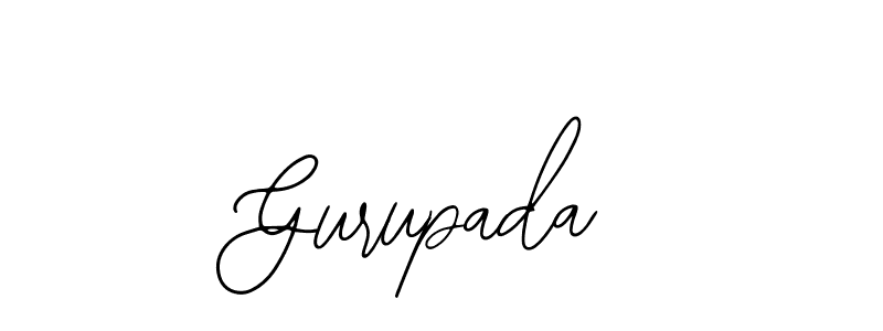 The best way (Bearetta-2O07w) to make a short signature is to pick only two or three words in your name. The name Gurupada include a total of six letters. For converting this name. Gurupada signature style 12 images and pictures png