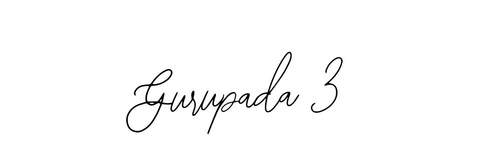 Make a beautiful signature design for name Gurupada 3. With this signature (Bearetta-2O07w) style, you can create a handwritten signature for free. Gurupada 3 signature style 12 images and pictures png