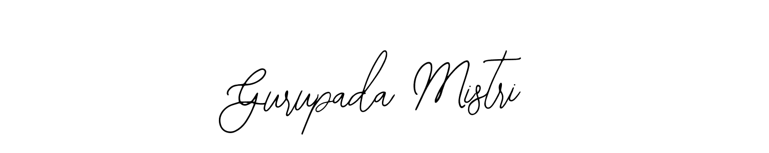 Bearetta-2O07w is a professional signature style that is perfect for those who want to add a touch of class to their signature. It is also a great choice for those who want to make their signature more unique. Get Gurupada Mistri name to fancy signature for free. Gurupada Mistri signature style 12 images and pictures png