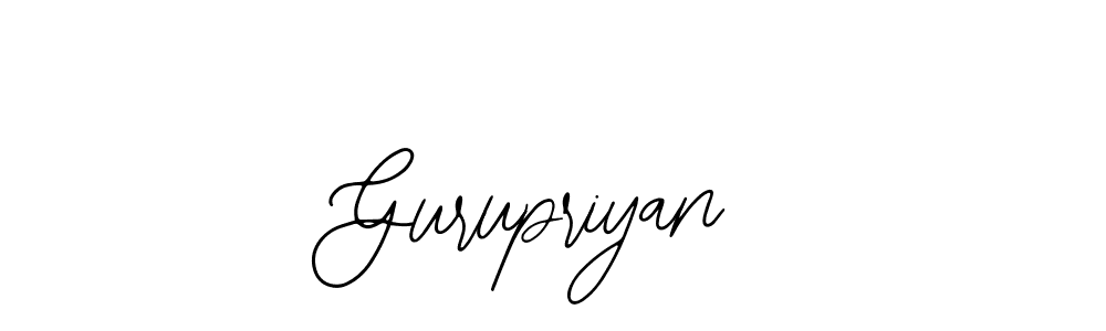 You should practise on your own different ways (Bearetta-2O07w) to write your name (Gurupriyan) in signature. don't let someone else do it for you. Gurupriyan signature style 12 images and pictures png