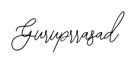 How to make Guruprrasad name signature. Use Bearetta-2O07w style for creating short signs online. This is the latest handwritten sign. Guruprrasad signature style 12 images and pictures png