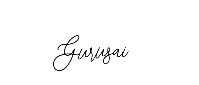 Make a beautiful signature design for name Gurusai. Use this online signature maker to create a handwritten signature for free. Gurusai signature style 12 images and pictures png