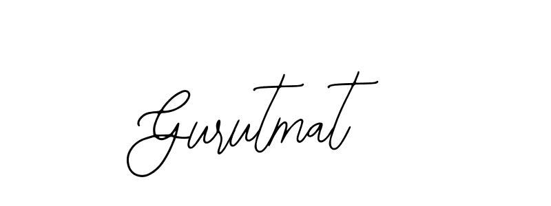 How to Draw Gurutmat signature style? Bearetta-2O07w is a latest design signature styles for name Gurutmat. Gurutmat signature style 12 images and pictures png