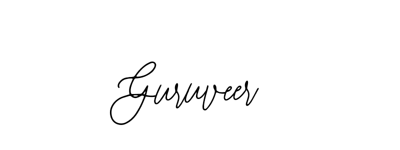 Also we have Guruveer name is the best signature style. Create professional handwritten signature collection using Bearetta-2O07w autograph style. Guruveer signature style 12 images and pictures png