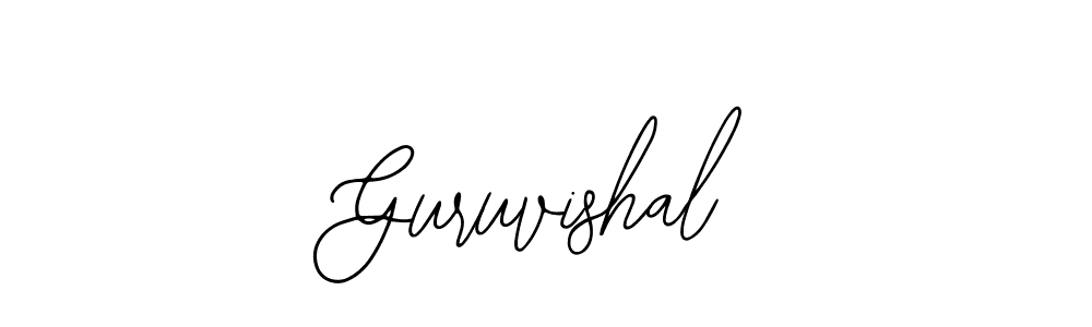 Design your own signature with our free online signature maker. With this signature software, you can create a handwritten (Bearetta-2O07w) signature for name Guruvishal. Guruvishal signature style 12 images and pictures png