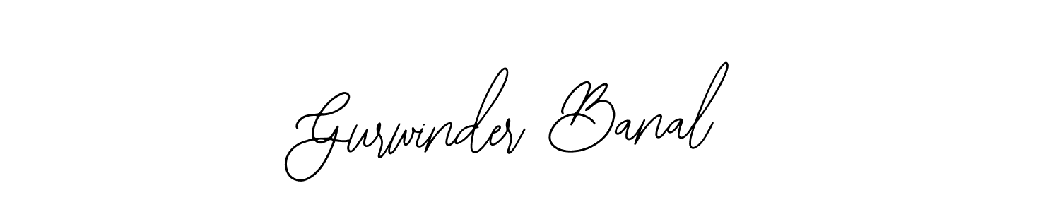 Create a beautiful signature design for name Gurwinder Banal. With this signature (Bearetta-2O07w) fonts, you can make a handwritten signature for free. Gurwinder Banal signature style 12 images and pictures png