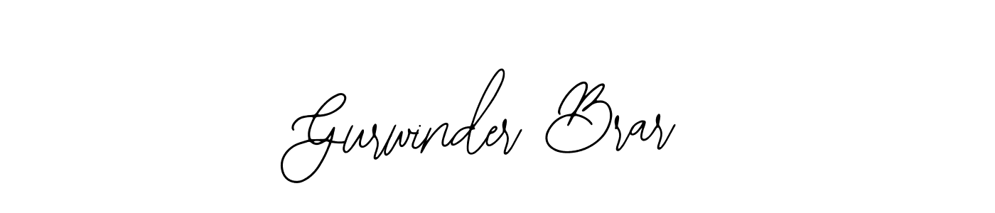 Similarly Bearetta-2O07w is the best handwritten signature design. Signature creator online .You can use it as an online autograph creator for name Gurwinder Brar. Gurwinder Brar signature style 12 images and pictures png