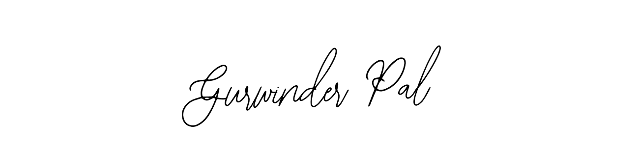 Gurwinder Pal stylish signature style. Best Handwritten Sign (Bearetta-2O07w) for my name. Handwritten Signature Collection Ideas for my name Gurwinder Pal. Gurwinder Pal signature style 12 images and pictures png