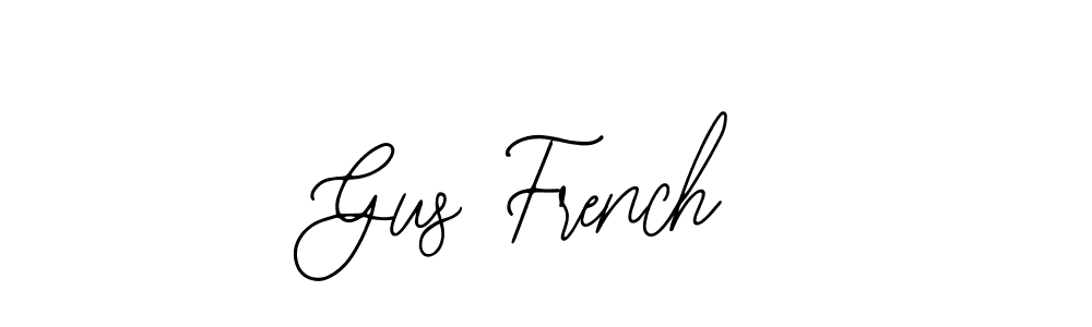 Gus French stylish signature style. Best Handwritten Sign (Bearetta-2O07w) for my name. Handwritten Signature Collection Ideas for my name Gus French. Gus French signature style 12 images and pictures png