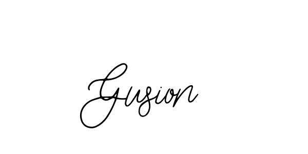 Create a beautiful signature design for name Gusion. With this signature (Bearetta-2O07w) fonts, you can make a handwritten signature for free. Gusion signature style 12 images and pictures png