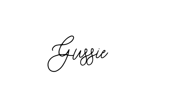 The best way (Bearetta-2O07w) to make a short signature is to pick only two or three words in your name. The name Gussie include a total of six letters. For converting this name. Gussie signature style 12 images and pictures png