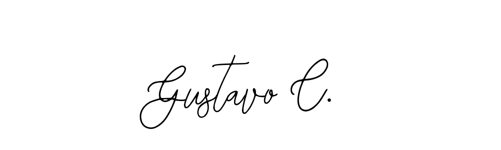 It looks lik you need a new signature style for name Gustavo C.. Design unique handwritten (Bearetta-2O07w) signature with our free signature maker in just a few clicks. Gustavo C. signature style 12 images and pictures png