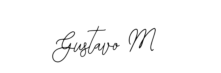Gustavo M stylish signature style. Best Handwritten Sign (Bearetta-2O07w) for my name. Handwritten Signature Collection Ideas for my name Gustavo M. Gustavo M signature style 12 images and pictures png