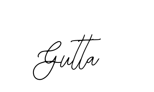 Gutta stylish signature style. Best Handwritten Sign (Bearetta-2O07w) for my name. Handwritten Signature Collection Ideas for my name Gutta. Gutta signature style 12 images and pictures png