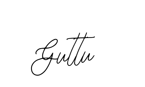 Use a signature maker to create a handwritten signature online. With this signature software, you can design (Bearetta-2O07w) your own signature for name Guttu. Guttu signature style 12 images and pictures png