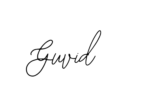 You should practise on your own different ways (Bearetta-2O07w) to write your name (Guvid) in signature. don't let someone else do it for you. Guvid signature style 12 images and pictures png
