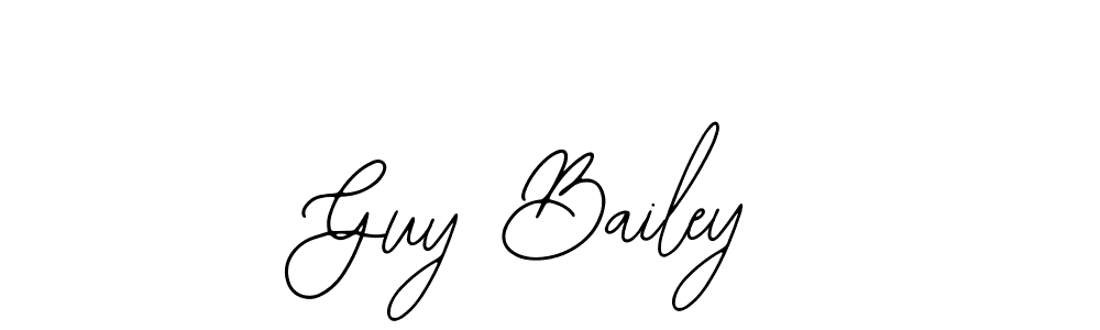 How to make Guy Bailey name signature. Use Bearetta-2O07w style for creating short signs online. This is the latest handwritten sign. Guy Bailey signature style 12 images and pictures png