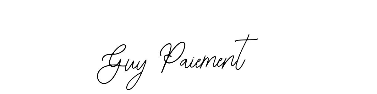Use a signature maker to create a handwritten signature online. With this signature software, you can design (Bearetta-2O07w) your own signature for name Guy Paiement. Guy Paiement signature style 12 images and pictures png