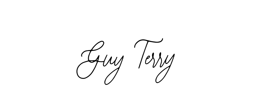 Use a signature maker to create a handwritten signature online. With this signature software, you can design (Bearetta-2O07w) your own signature for name Guy Terry. Guy Terry signature style 12 images and pictures png