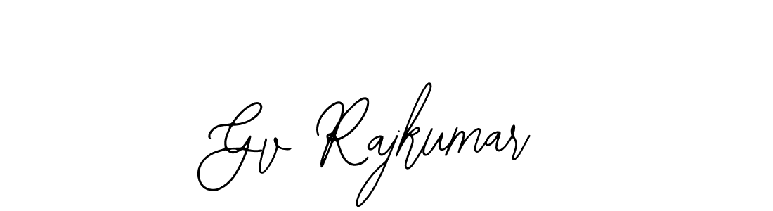 Make a beautiful signature design for name Gv Rajkumar. With this signature (Bearetta-2O07w) style, you can create a handwritten signature for free. Gv Rajkumar signature style 12 images and pictures png