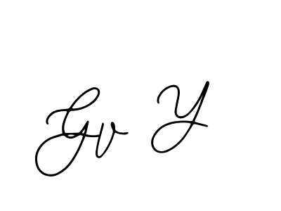 if you are searching for the best signature style for your name Gv Y. so please give up your signature search. here we have designed multiple signature styles  using Bearetta-2O07w. Gv Y signature style 12 images and pictures png