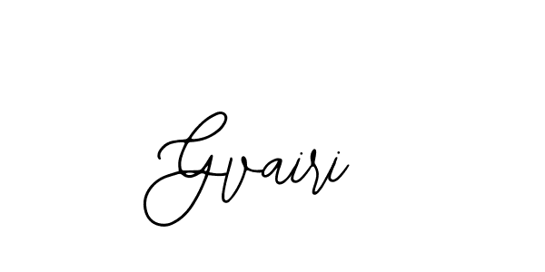 Create a beautiful signature design for name Gvairi. With this signature (Bearetta-2O07w) fonts, you can make a handwritten signature for free. Gvairi signature style 12 images and pictures png