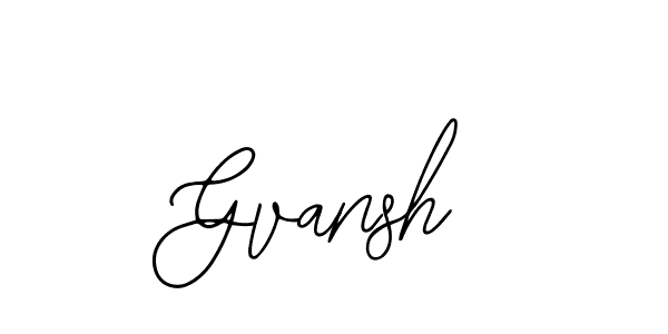 Make a beautiful signature design for name Gvansh. With this signature (Bearetta-2O07w) style, you can create a handwritten signature for free. Gvansh signature style 12 images and pictures png