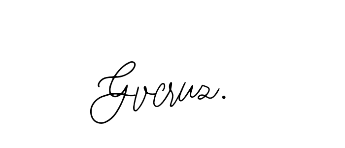 Design your own signature with our free online signature maker. With this signature software, you can create a handwritten (Bearetta-2O07w) signature for name Gvcruz.. Gvcruz. signature style 12 images and pictures png