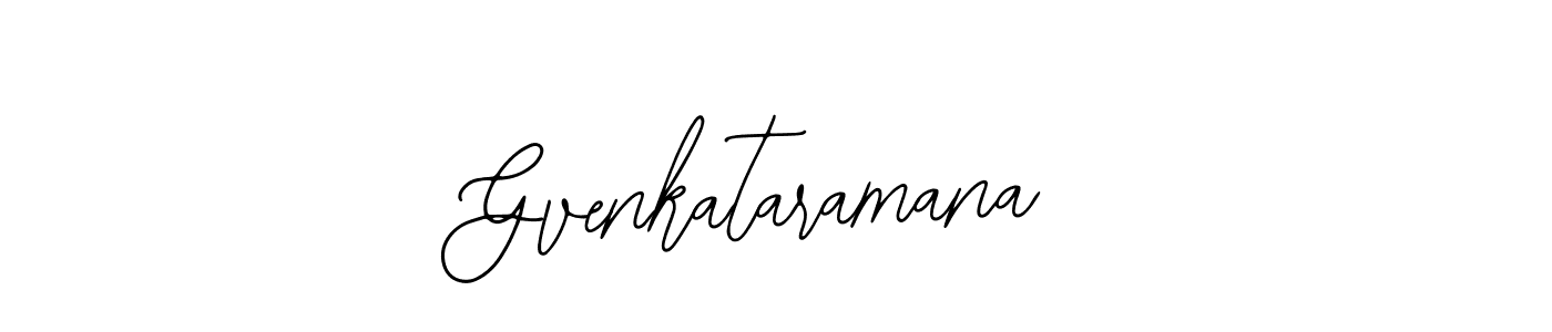 How to Draw Gvenkataramana signature style? Bearetta-2O07w is a latest design signature styles for name Gvenkataramana. Gvenkataramana signature style 12 images and pictures png