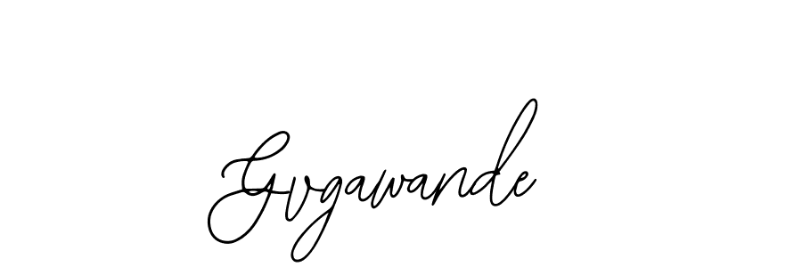 Make a beautiful signature design for name Gvgawande. Use this online signature maker to create a handwritten signature for free. Gvgawande signature style 12 images and pictures png