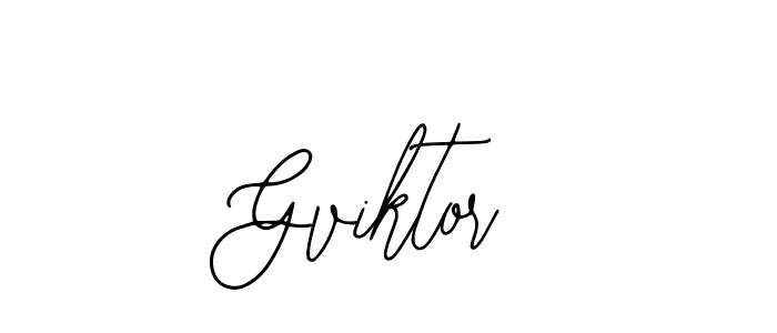 The best way (Bearetta-2O07w) to make a short signature is to pick only two or three words in your name. The name Gviktor include a total of six letters. For converting this name. Gviktor signature style 12 images and pictures png