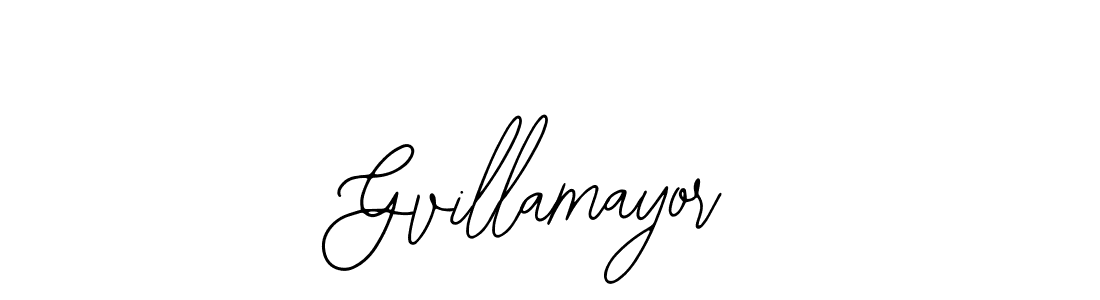 Gvillamayor stylish signature style. Best Handwritten Sign (Bearetta-2O07w) for my name. Handwritten Signature Collection Ideas for my name Gvillamayor. Gvillamayor signature style 12 images and pictures png